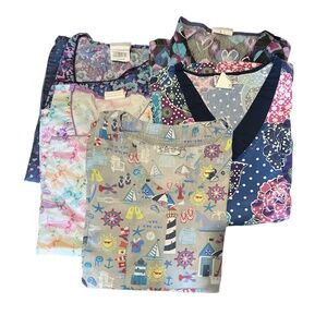 UA Scrubs Scrub Top Bundle 2XL
